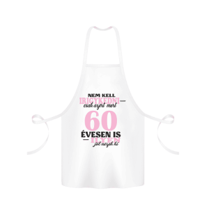 Nem kell irigykedni 60…(rózsaszín) – kötény termékkép