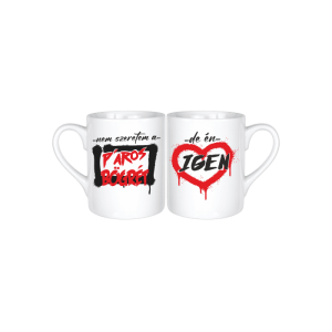 Nem szeretem a páros bögrét... - de én Igen - (egy pár) kerámia bögre termékkép