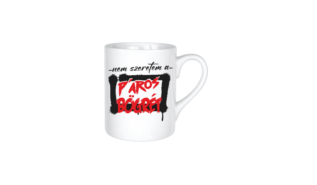 Nem szeretem a páros bögrét - kerámia bögre