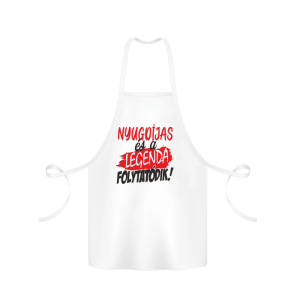 Nyugdíjas és a legenda folytatódik - kötény termékkép