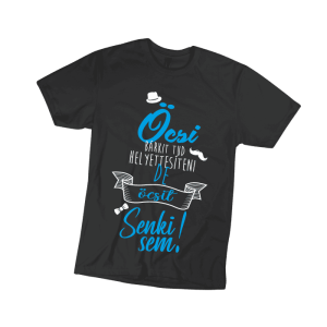 Öcsi bárkit tud helyettesíteni… – férfi fekete póló termékkép