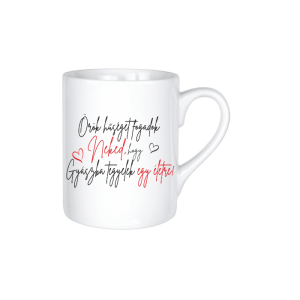 Örök hűséget fogadok.... - kerámia bögre termékkép