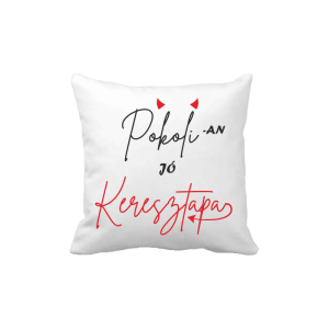 Pokolian jó keresztapa - vicces poénos párna termékkép