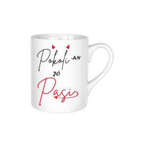 Pokolian jó Pasi- kerámia bögre