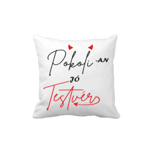 Pokolian jó testvér - vicces poénos párna termékkép