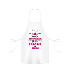 Szép vagyok, okos vagyok... – kötény termékkép