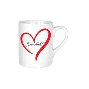 Szeretlek - kerámia bögre termékkép