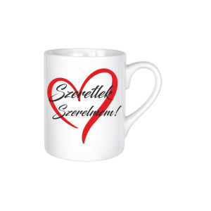 Szeretlek szerelmem - kerámia bögre termékkép